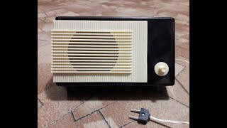 OLD RADIO RESTORATION FROM USSR. 15 Years under the ground.