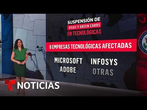 El Gobierno de Trump suspende trámites de nuevas solicitudes del programa PERM | Noticias Telemundo