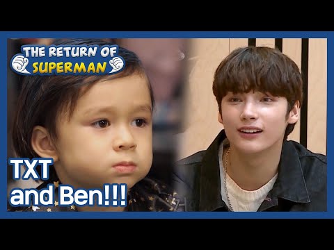 Video TXT and Ben!!! (The Return of Superman) | KBS WORLD TV... - youtube