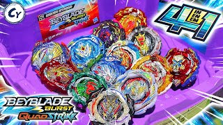 ??QUADSTRIKE NO BRASIL Unboxing QUADSTRIKE BEYSTADIUM + QR CODE Beyblade Burst Quad Strike