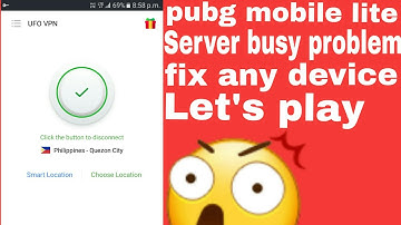 pubg mobile lite server busy problem solve