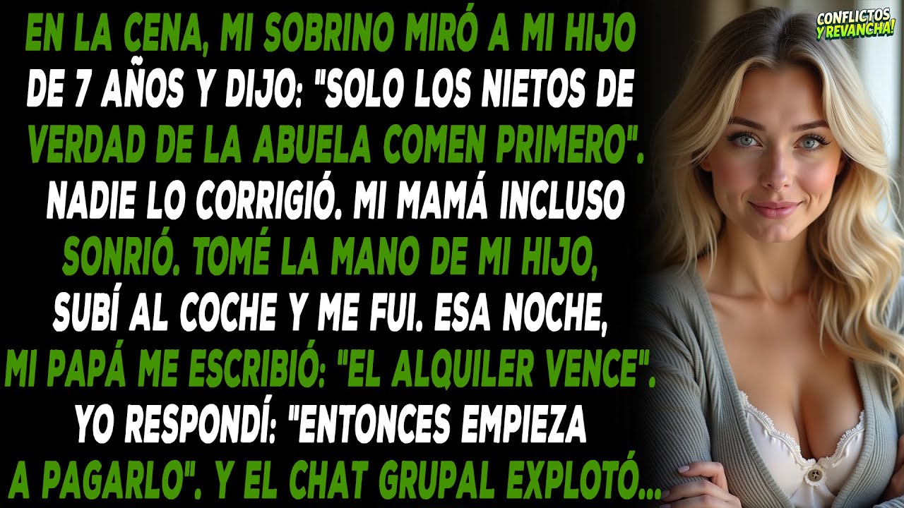 Mi sobrino humilló a mi hijo. Dejé de pagar su alquiler y el chat explotó.