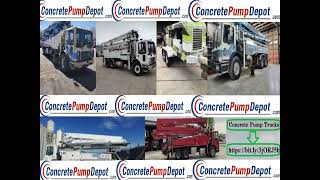 Used Concrete Pumps For Sale, Concretepumpdepot Com