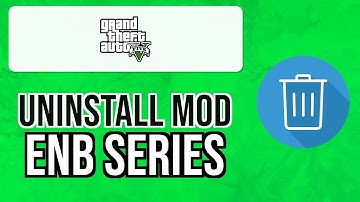 How to UNINSTALL GTA 5 ENB Series Mod 2024 | Remove ENB Series Mod from GTA 5