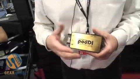 Whirlwind PodDI Makes IPods Even More Credible As Professional Equipment At AES 2008