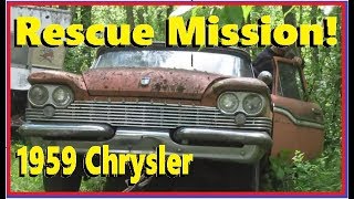 Saved From the Crusher: 1959 Chrysler Windsor!