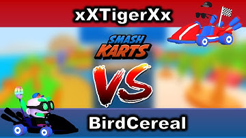 Smash Karts 1v1 - BirdCereal vs. xXTigerXx