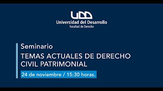 Seminario | Derecho Patrimonial