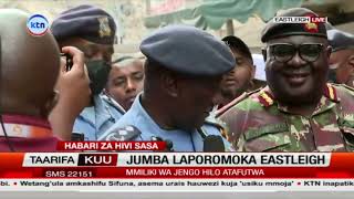 Watu kadhaa wahofiwa kunaswa chini ya vifusi vya jengo la ghorofa 16 lililoporomoka Eastleigh