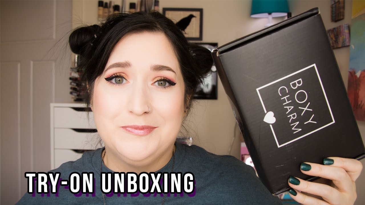 Boxycharm Try On Unboxing December Youtube