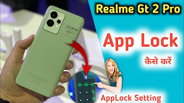 How to app lock in Realme gt 2 pro | Realme gt 2 pro me app lock kaise kare | App Lock Setting