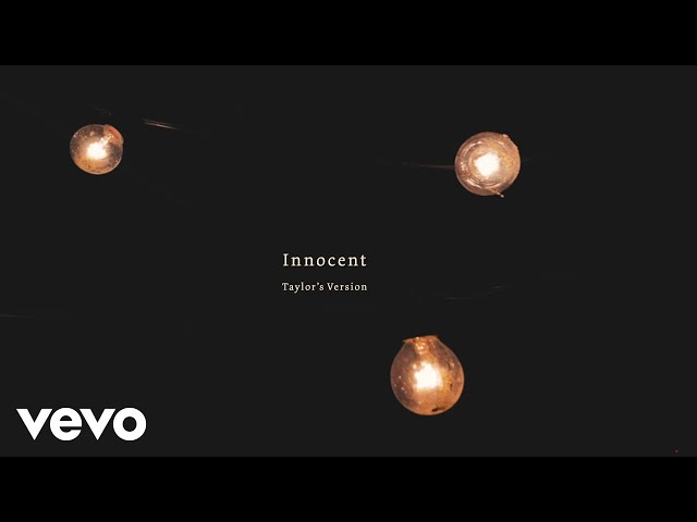 Taylor Swift - Innocent