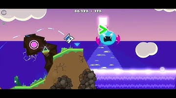 "Floodfall Caverns" 100% by J735 (1 Coin) |Geometry Dash 2.11