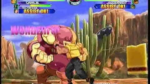 MvC2 Online (360): Brett (Cha/Doom/Psy) vs Josh 360 (Cha/Jug/Bis) 11 .:7.28.10:.