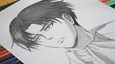 How To Draw Levi Ackerman Attack On Titan Youtube