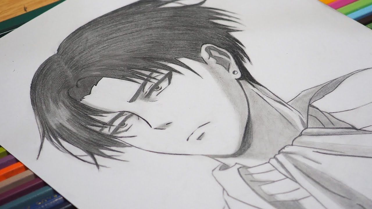 spændende Credential tale How To Draw Levi Ackerman - Attack On Titan - YouTube