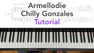 Armellodie from &#39;Solo Piano Notebook I&#39; by Chilly Gonzales - TUTORIAL