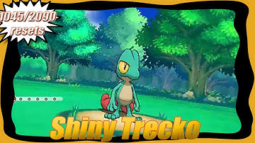 Live Shiny Treecko - 1045/2090 resets - Pokemon Omega Ruby