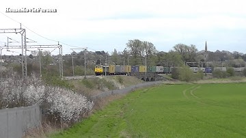 West Coast Mainline Near Northampton 05.04.2014