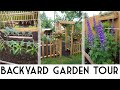 Our backyard garden tour 2022we doubled the size of our garden this year