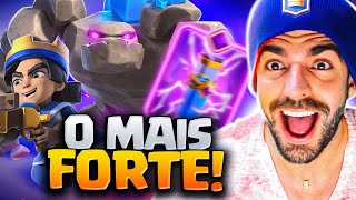 USEI O DECK MAIS FORTE DE GOLEM DA ATUALIDADE NO CLASH ROYALE!