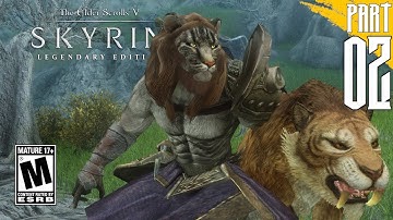 【SKYRIM 200+ MODS】Khajiit Gameplay Walkthrough Part 2 [PC - HD]