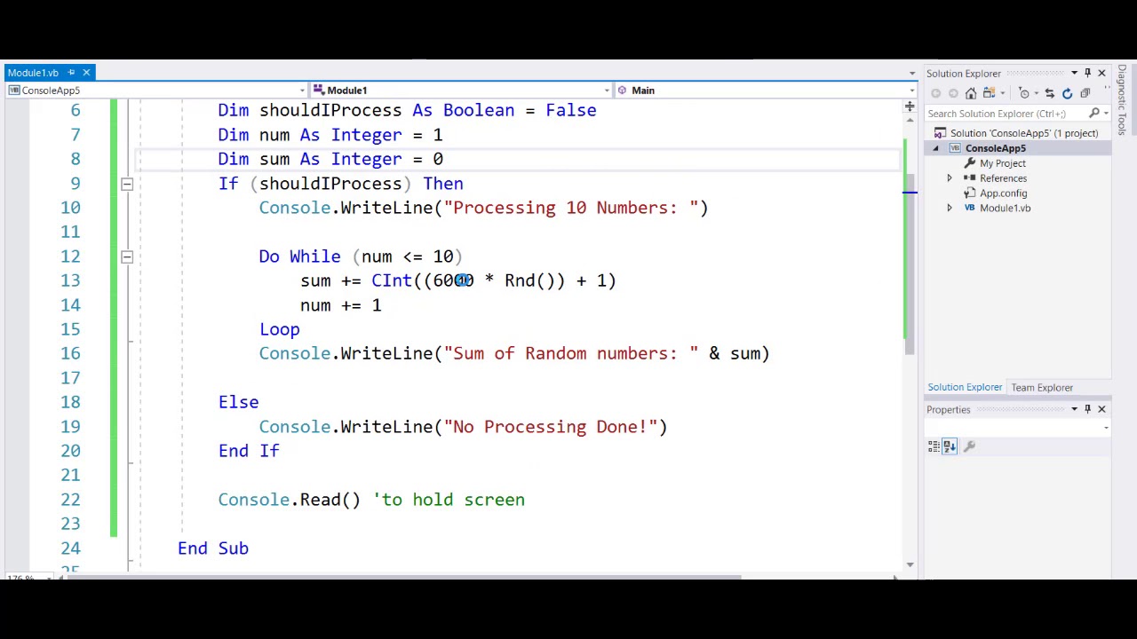 visual basic conditional assignment