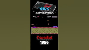 TransBot 1986 SEGA master system(sms) old retro game