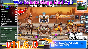 War Robots Mod Apk v11.6.0 | War Robot Unlimited & Unlocked All v11.6.0 | War Robots Hack v11.6.0