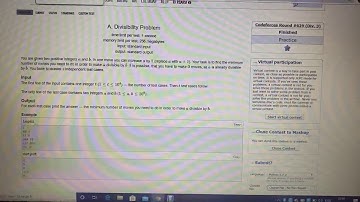 Problem 1328A Codeforces