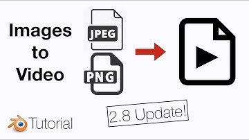 [2.8] Blender Tutorial: How to Convert Images from Renders into Videos.