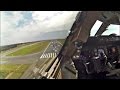 Boeing 747 Landing Johannesburg - Timelapse Cockpit View