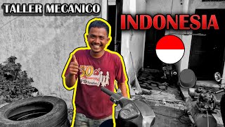 Como es un taller MECANICO en INDONESIA