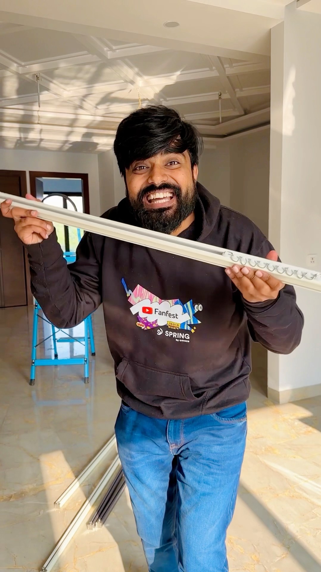 Curtains Channels Lag gye ? #dushyantkukreja #shorts