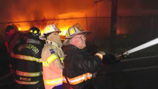 Factory Fire in Bridgeport (09-11-14)