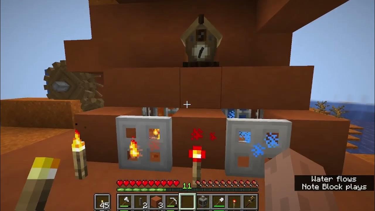 Minecraft Survival Ep. 11 +Create Mod Step By Step Wrench, Goggles