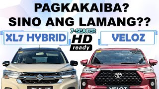 Pagkakaiba ng 2024 Suzuki XL7 HYBRID 🚗| 🆅🆂 |🚙 2024 Toyota Veloz 1.5 E, G, V