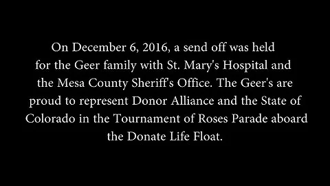Kate Geer - 2017 Rose Parade Float Rider