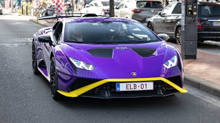 Supercars In Knokke 2023 - Vol. 2 (Chiron Ss, Capristo Aventador, Huracan Sterrato, Lexus Lfa)