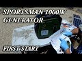 UNDER $200 SPORTSMAN 1000 WATT INVERTER GENERATOR! CHEAP QUIET POWER FOR RV AND VAN LIFE!