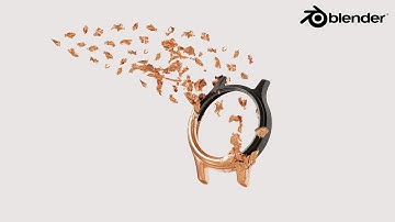 Disintegration Blender 3D Tutorial ( Free Project Description )