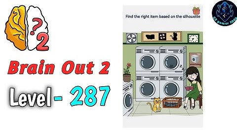 Brain Out 2 Level 287 Walkthrough solution gameplay