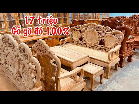 #1 Livestream Tư Vấn Đồ Gỗ / bộ ghế gỗ Gõ Đỏ cao cấp giá chỉ 17 triệu Mới Nhất