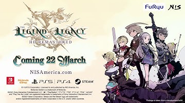 The Legend of Legacy, HD Remastered - Gameplay Trailer (2023.11.29)