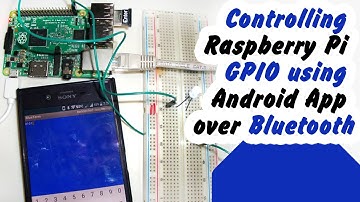 How to Control Raspberry Pi GPIO using Android App over Bluetooth