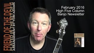 Video thumbnail of "Friend of the Devil: Banjo Backup + Break by Tom Adams"