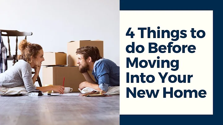 4 Things to do Before Moving