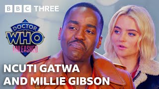 “Nerve-wracking… terrifying!” | Ncuti Gatwa and Millie Gibson INTERVIEW | Doctor Who Unleashed