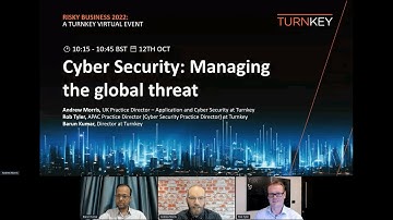 Cyber Security: Managing the Global Threat | Turnkey Consulting Virtual Event - Risky Business 22