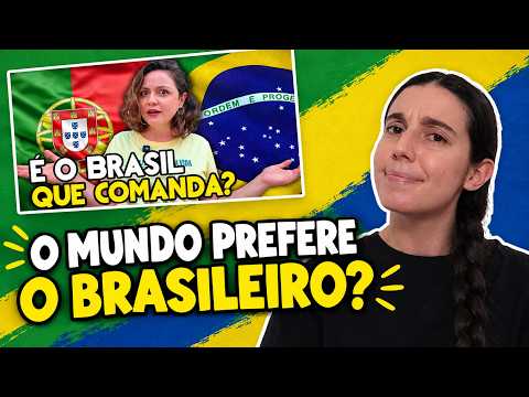 O BRASIL DOMINA A LÍNGUA PORTUGUESA? | react Olga do Brasil